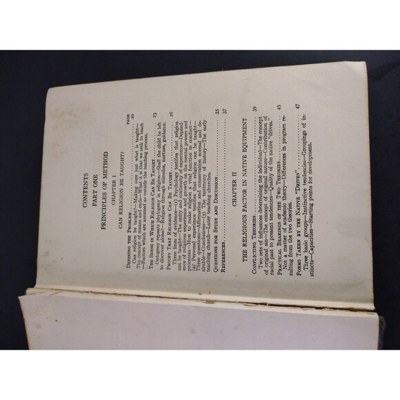 Method in Teaching Religion George Herbert Betts & Marion O. Hawthorne 1927 Vtg - Picture 10 of 12
